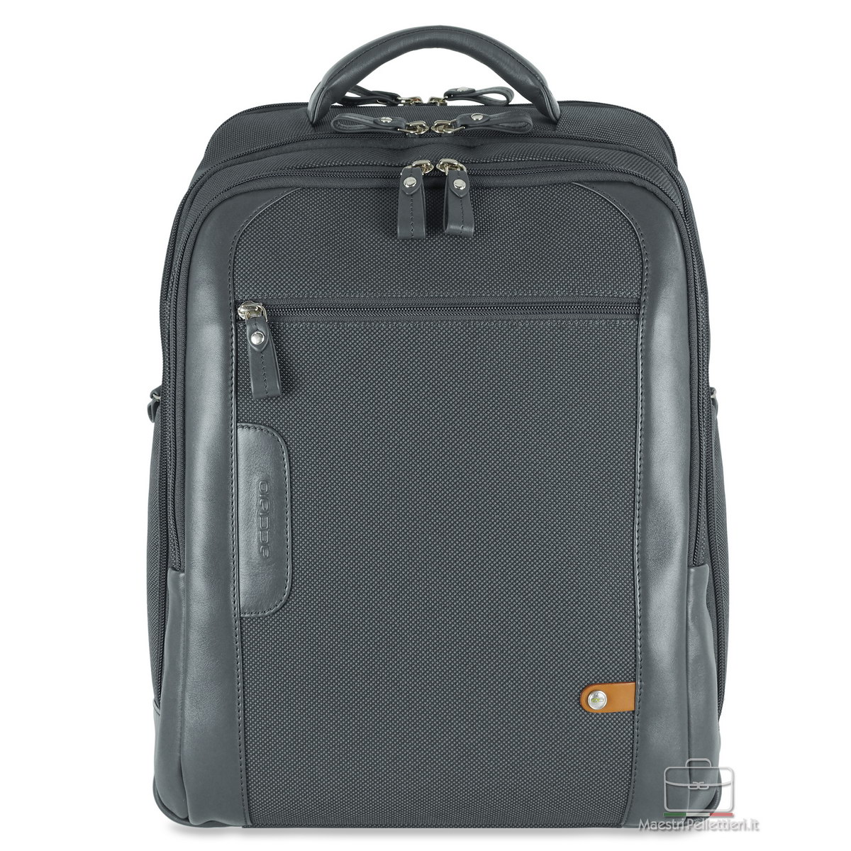 zaino da viaggio porta pc 15 cabin bag tessuto pelle blu