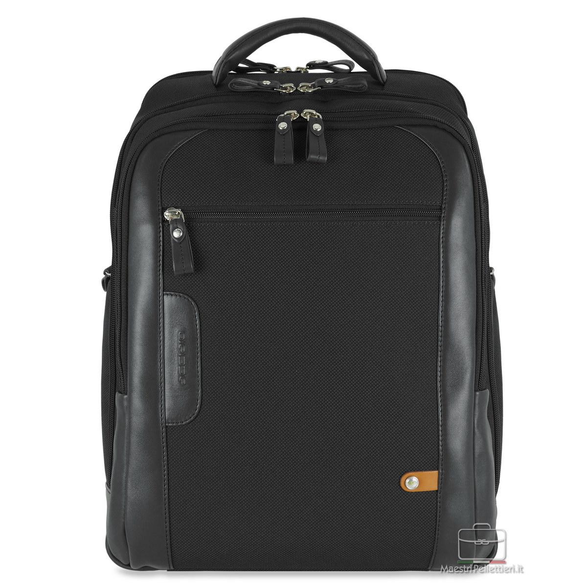 zaino da viaggio porta pc 15 cabin bag tessuto pelle blu