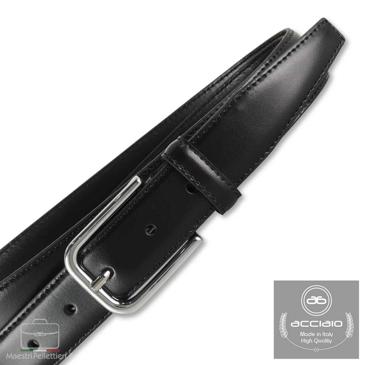 men's belt black