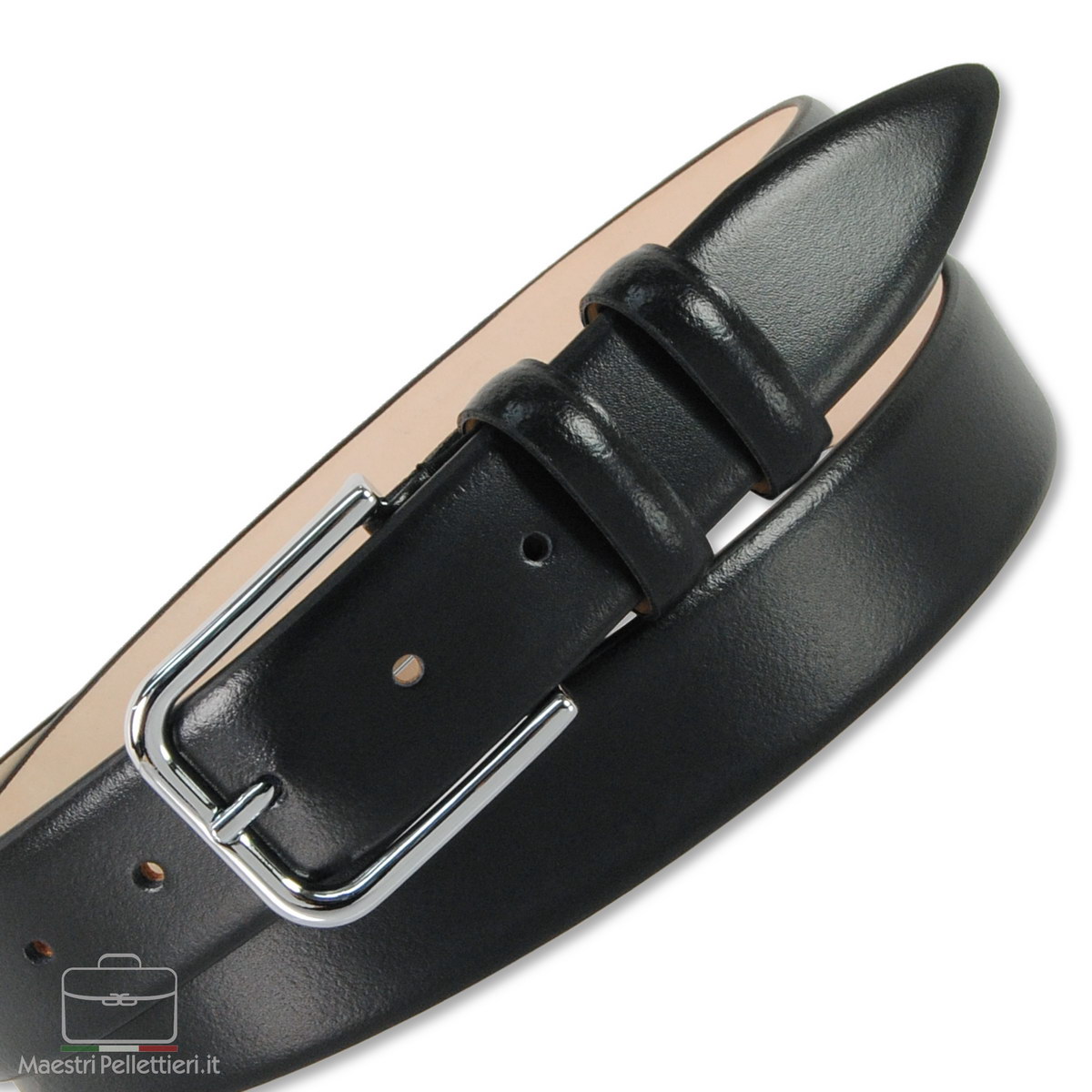 Cinture da uomo di design, cintura da abito con fibbia automatica scorrevole a cricchetto cintura casual in vera pelle - rifinitura per adattarsi - larghezza 35 mm-black|125cm/waist:38~41
