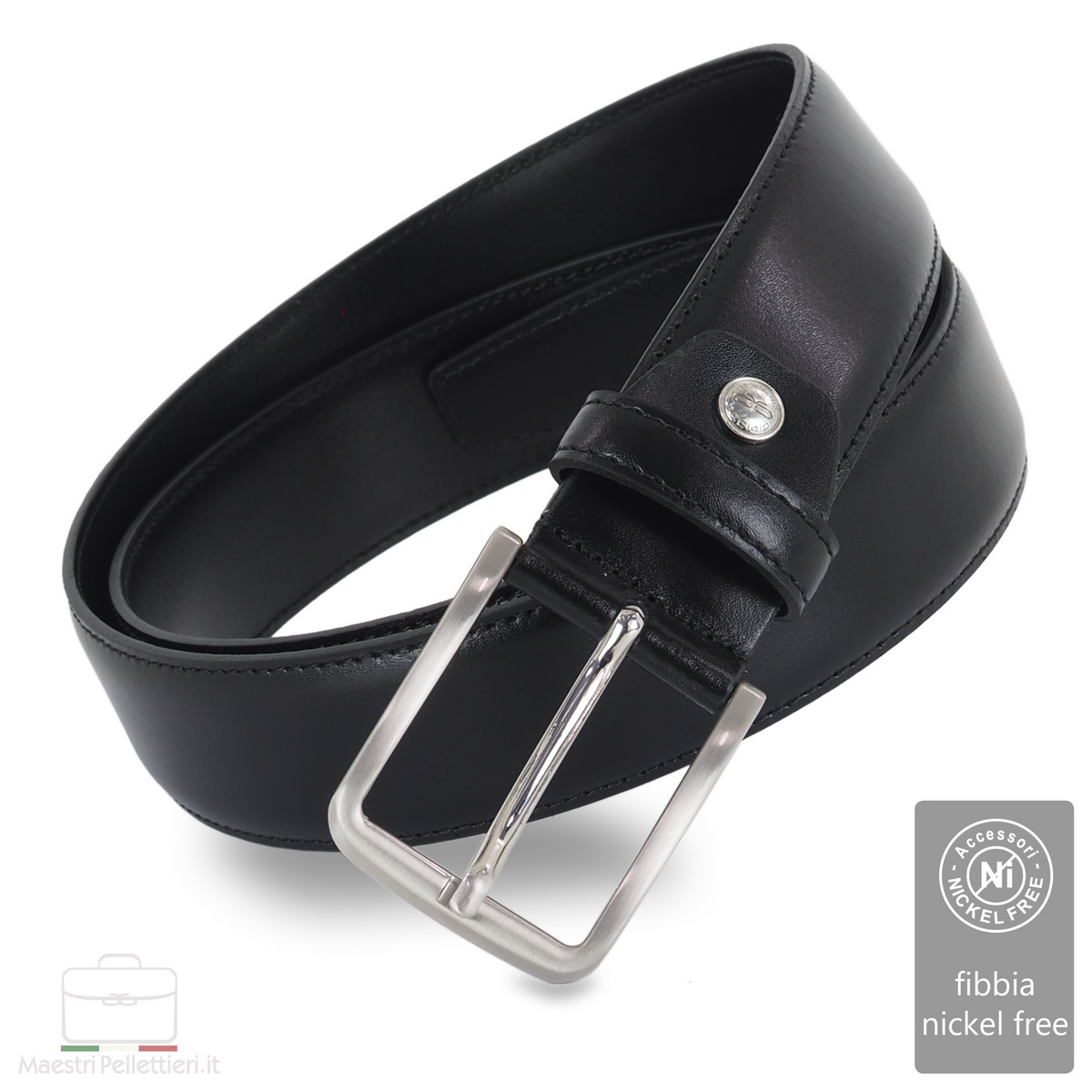 men's belt black