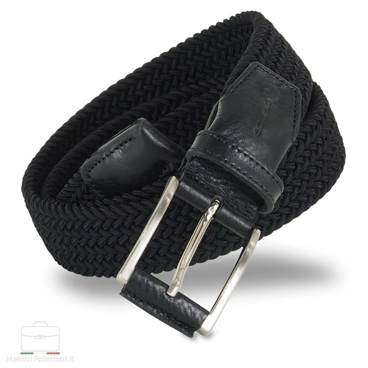 men's stretch belt black