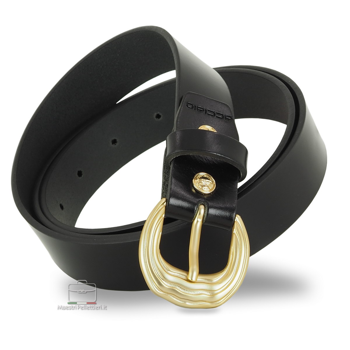 gürtel für damen leder schwarz