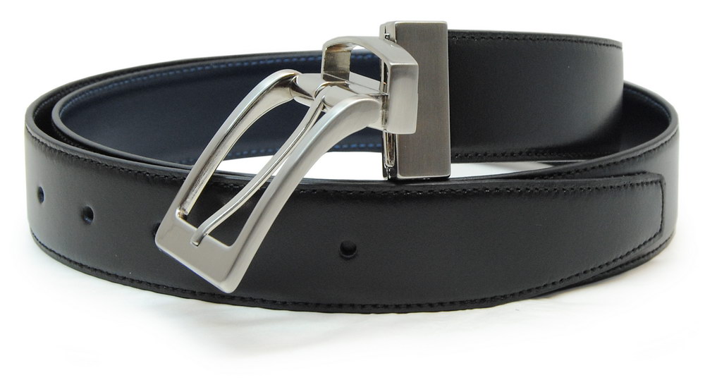 Elegant reversible men's belt