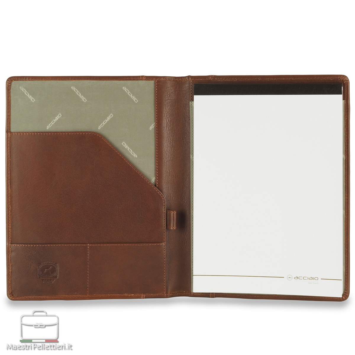 notepad A4 holder in leather