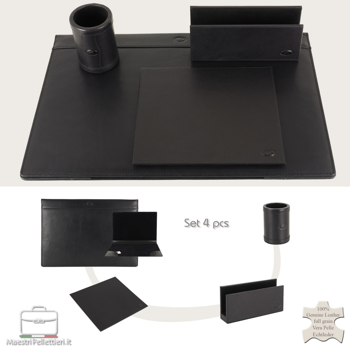 Schreibtischset leder Geschenkidee