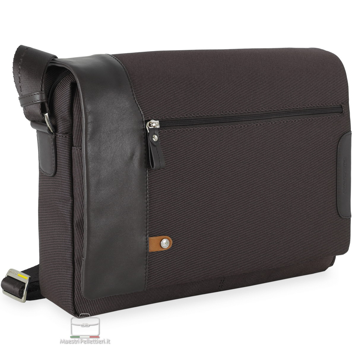 borsa messenger porta pc marrone