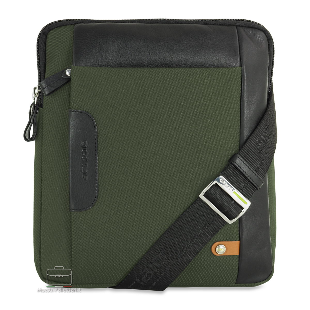 borsello uomo porta ipad verde