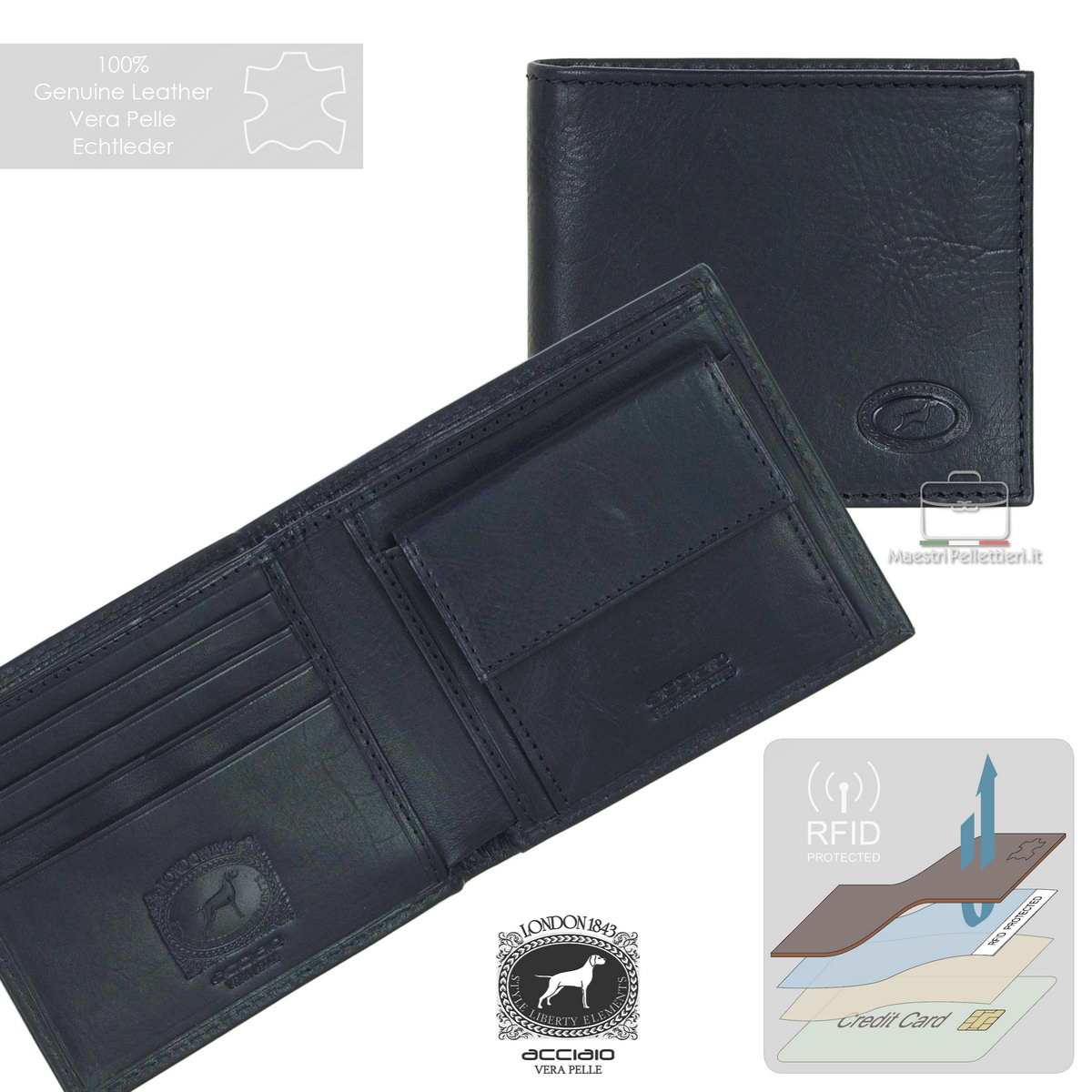 herren mini portmonee